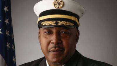 Douglas County swears in its 1st Black fire chief