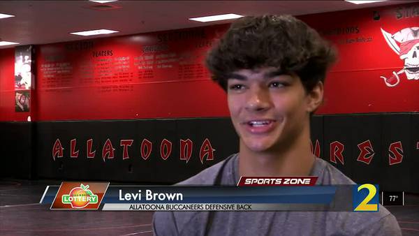 Allatoona's Levi Brown: Georgia Lottery Scholar Athlete