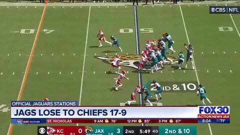 Kansas City Chiefs beat the Jacksonville Jaguars 17-9 at EverBank