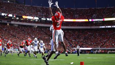 UGA wide receiver arrested on child cruelty charges suspended indefinitely