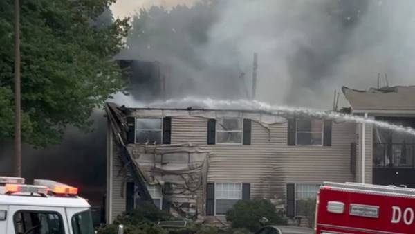 Mother, children jumped from window to escape massive Douglasville apartment fire
