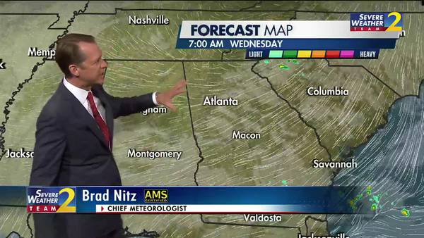 Partly cloudy and dry overnight