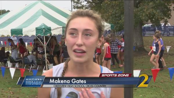 Creekview's Makena Gates: Montlick & Associates Athlete of the Week
