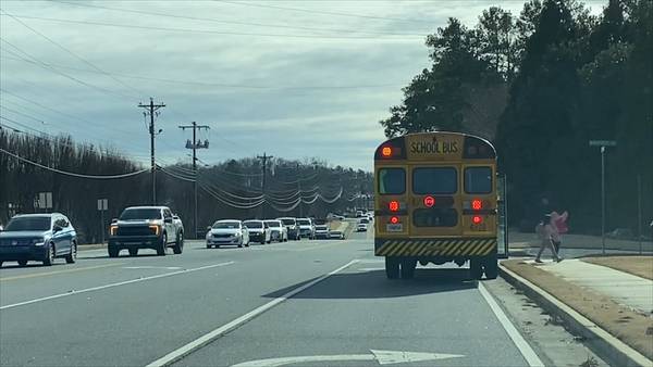 Milton police crack down on drivers passing stopped school buses