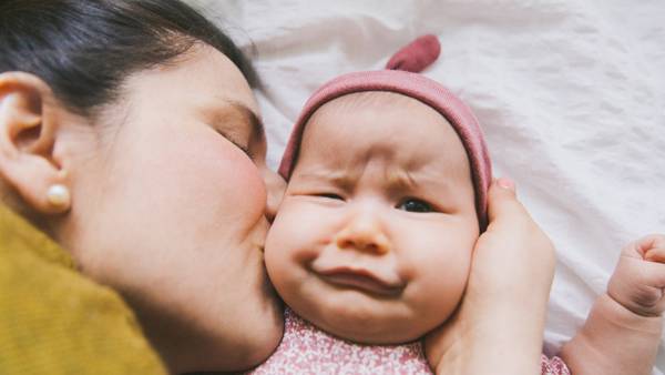 Doctors warn against kissing babies if you feel sick due to RSV risk