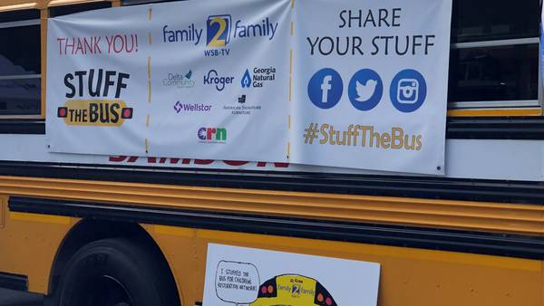 Celebrating 75: WSB-TV’s Stuff the Bus helping kids in need succeed for 30 years