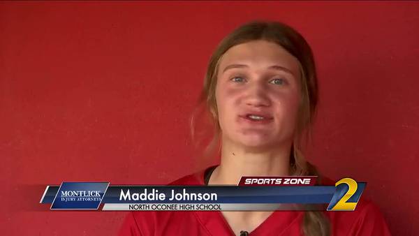 North Oconee's Maddie Johnson: Montlick Injury Attorneys Athlete of the Week