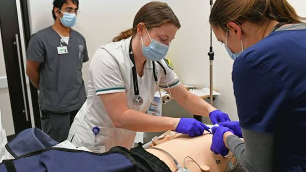 Caring college professors help local nursing student complete clinical training and graduate