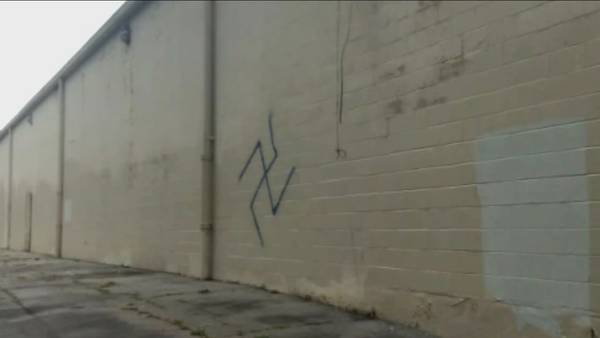 Business owner receives citation after anti-Semitic graffiti is sprayed on his property