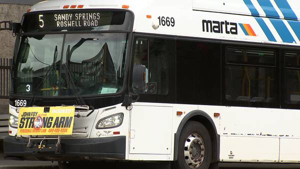 Person steals MARTA bus, drives it to Stone Mountain Park before being arrested, officials say