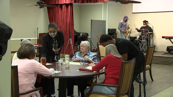 Senior living community says bye, bye to quarantine with special barbecue for residents, family