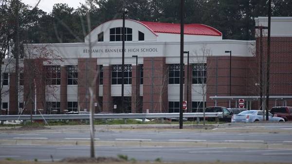 Cleaning crews scrub down Banneker High School following several positive COVID-19 cases
