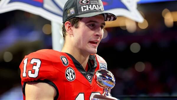 Former UGA Quarterback out of Texas jail after public intoxication arrest, officials say