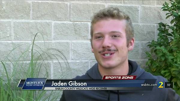 Rabun County's Jaden Gibson: Montlick Injury Attorneys Athlete of the Week