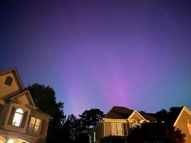 Northern Lights appear in north Georgia