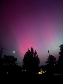 Northern Lights appear in north Georgia