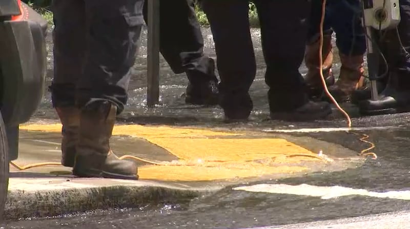 Water main break in northwest Atlanta