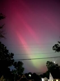 Northern Lights appear in north Georgia