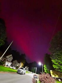 Northern Lights appear in north Georgia