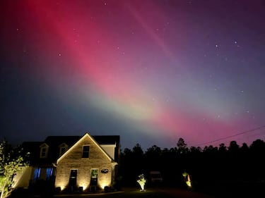 Northern Lights appear in north Georgia