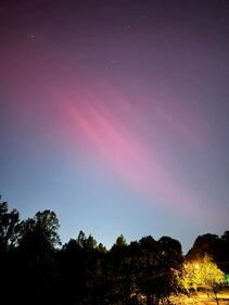 Northern Lights appear in north Georgia