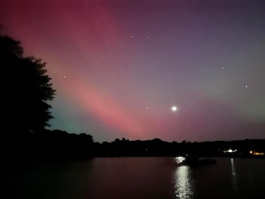 Northern Lights appear in north Georgia