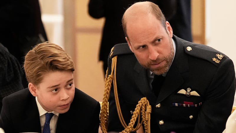 Prince William brings his son to the same homeless shelter he first visited with Princess Diana