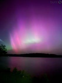 Northern lights appear over north Georgia