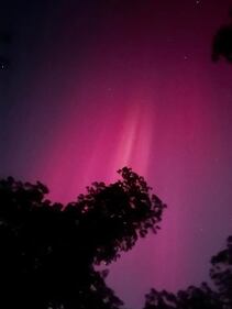 Northern Lights appear in north Georgia