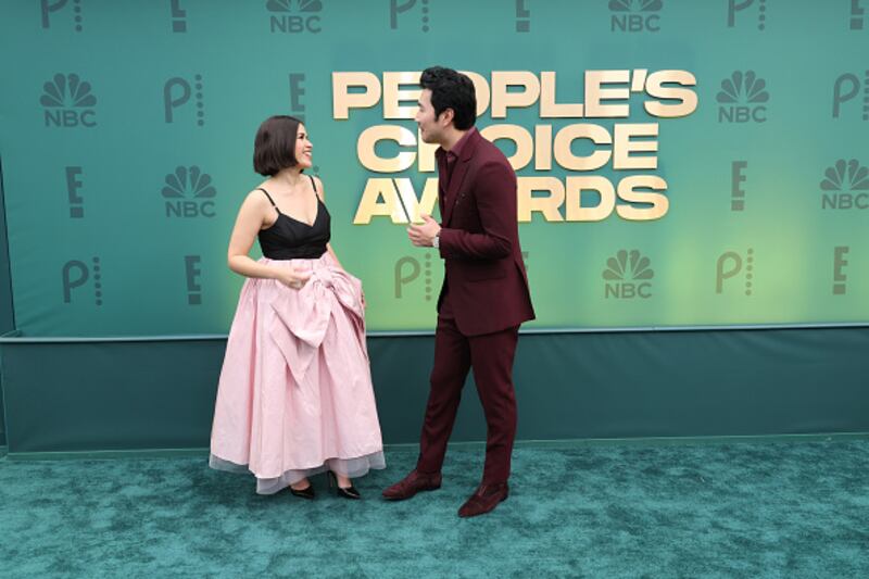 People's Choice red carpet