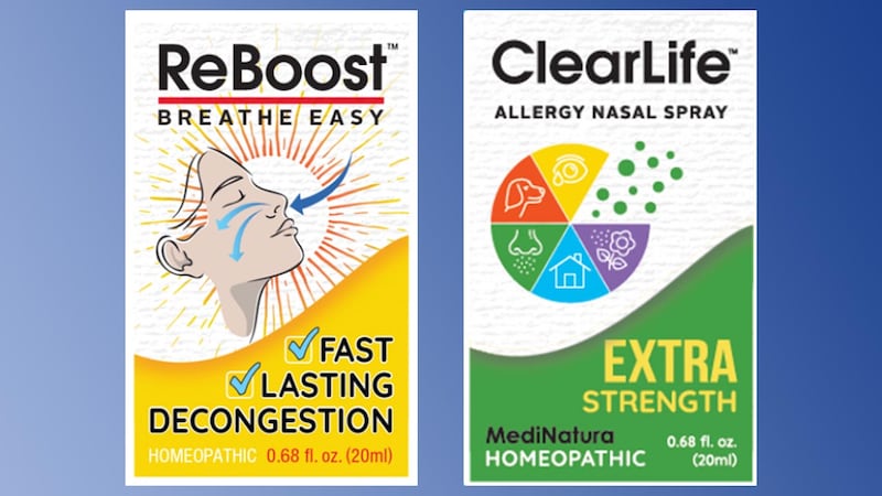 Recall alert: MediNatura expands recall of nasal sprays
