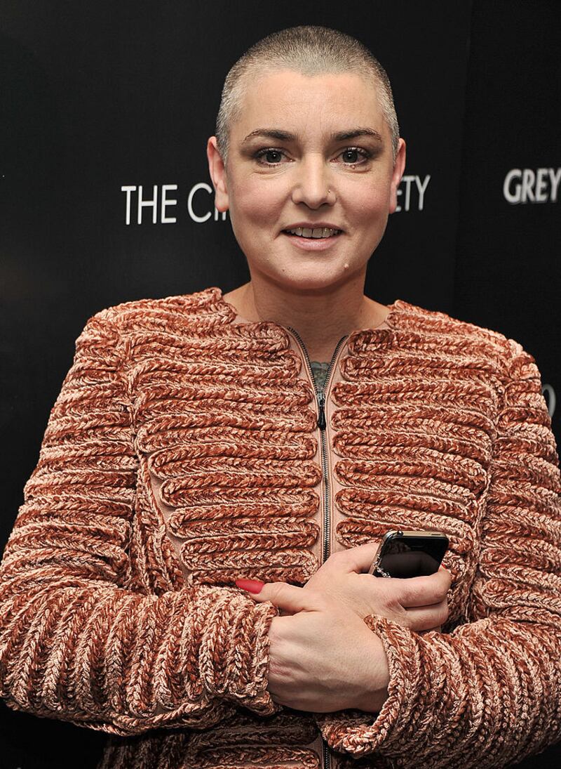 NEW YORK, NY - DECEMBER 13:  Singer Sinead O'Connor attends the Giorgio Armani & Cinema Society screening of "Albert Nobbs" at the Museum of Modern Art on December 13, 2011 in New York City.  (Photo by Stephen Lovekin/Getty Images)