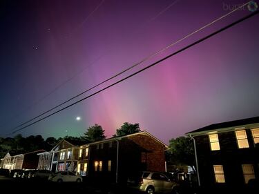 Northern lights appear over north Georgia