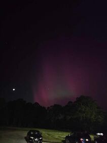 Northern Lights appear in north Georgia