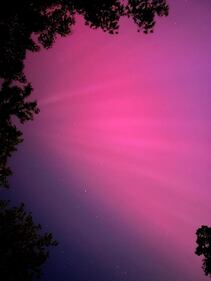 Northern Lights appear in north Georgia