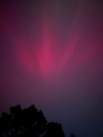 Northern lights appear in north Georgia