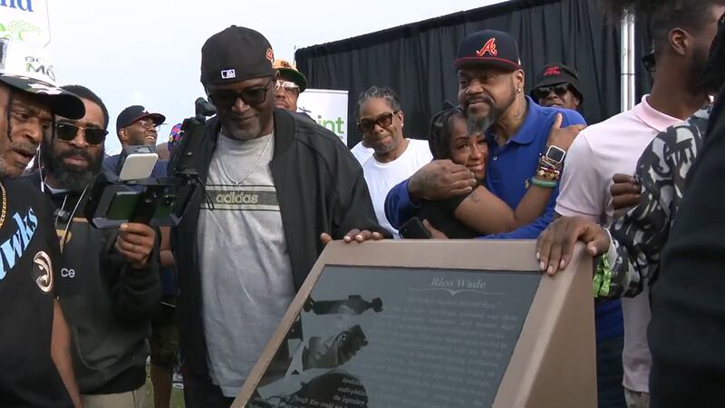 ‘He was so influential’: East Point unveils monument for Rico Wade right near where he grew up