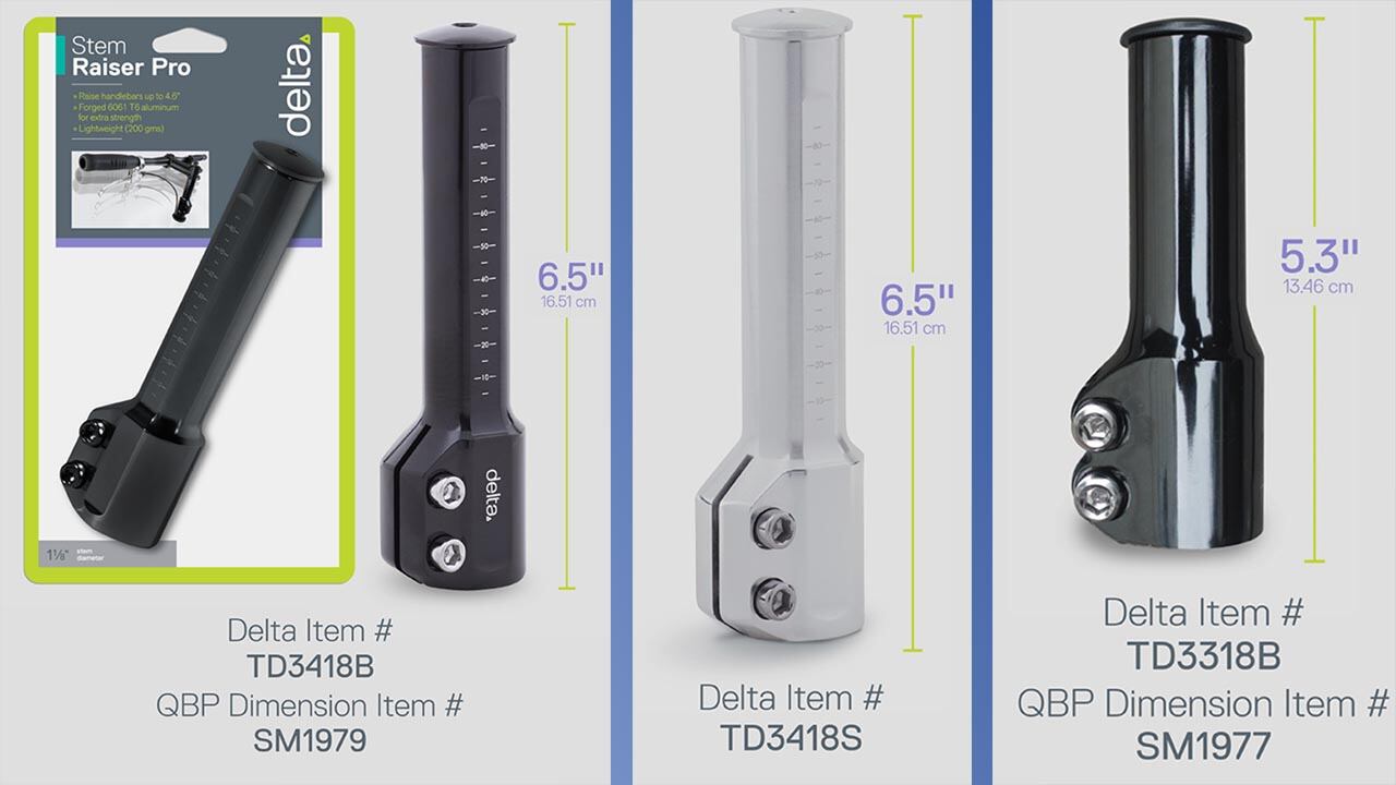 Recalled bike stem raisers