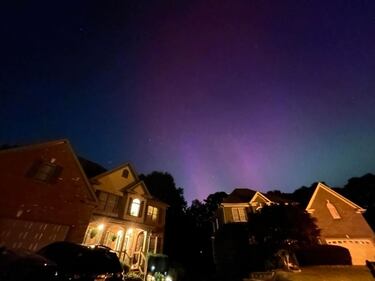 Northern Lights appear in north Georgia