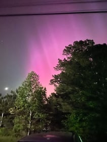 Northern Lights appear in north Georgia