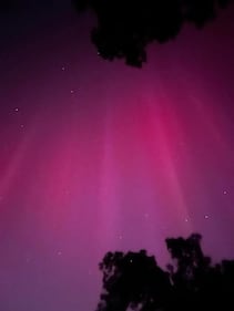 Northern Lights appear in north Georgia