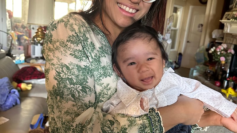 'The best gift ever': Baby is born after the rarest of pregnancies, defying all odds