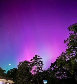 Northern Lights appear in north Georgia