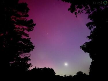 Northern lights appear over north Georgia