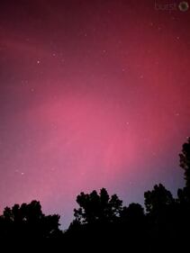 Northern lights appear over north Georgia