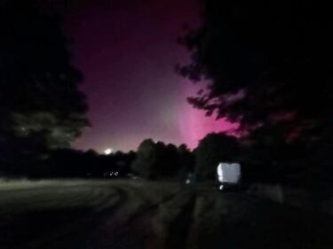 Northern Lights appear in north Georgia