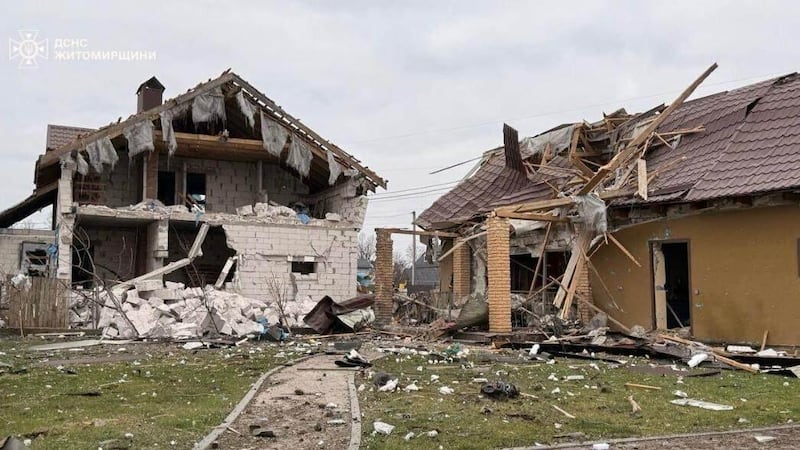 Major Russian drone and missile attack on Ukraine kills at least 3 people and cuts power