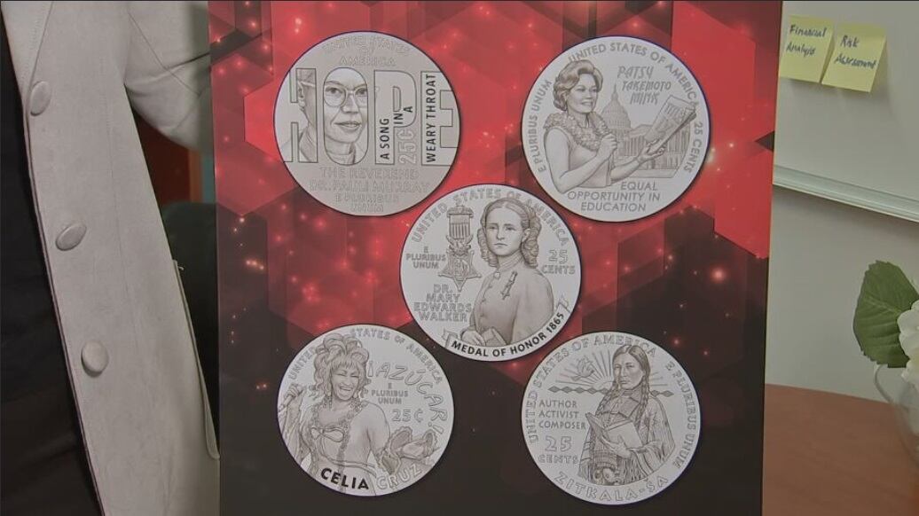 Five American women are being honored on U.S. currency in 2024.