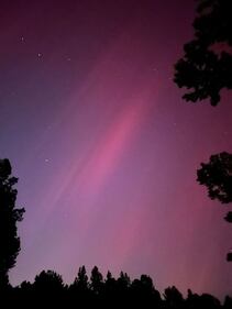 Northern Lights appear in north Georgia