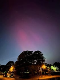 Northern Lights appear in north Georgia